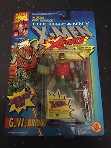 G.W. Bridge NEW X-Men The Uncanny X-Force Action Figure ToyBiz 1992 Rapid Fire G - Picture 1 of 2