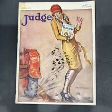 Vintage Judge Magazine March 19, 1927 Gossip - The Latest Dirt