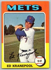 1975 Topps Ed Kranepool New York Mets #324
