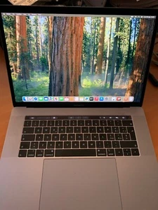 APPLE MACBOOK PRO A1990 15" 2018 I7 2.6GHZ 512GB 16GB SPACE GREY (581) - Foto 1 di 11