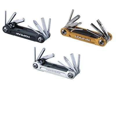 Topeak Mini 9 Pro Falt Werkzeug Fahrrad Multi Tool+Tasche 9Fkt Reifenheber Prof - Bild 1 von 4