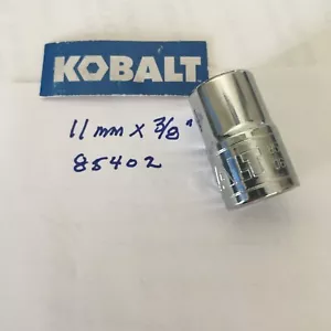 KOBALTO 11 mm x 3/8" Dr Socket 6 puntos #85402 - Envío gratuito a EE. UU. - Imagen 1 de 4