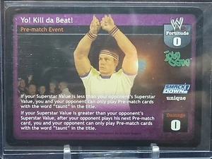 WWE RAW Deal Yo! Kill Da Beat Foil Card - Picture 1 of 2