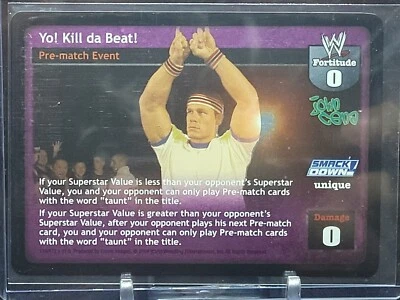 WWE RAW Deal Yo! Kill Da Beat Foil Card - Image 1 of 2