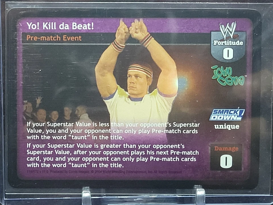 WWE RAW Deal Yo! Kill Da Beat Foil Card - Image 1 of 2