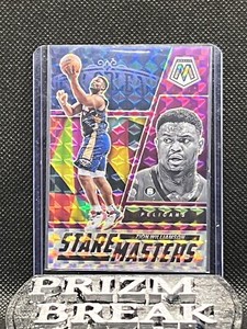 2022-23 Panini Mosaic Zion Williamson Stare Masters Purple Mosaic #’d/99 🔥🏀