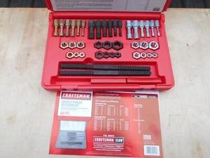 Craftsman 40pc Rethreading Set 52105 Metric/SAE Made In USA , NEW - Picture 1 of 3