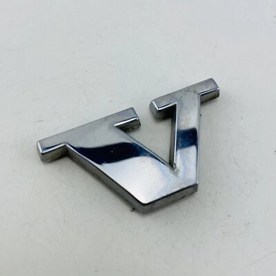 Volvo V70 2001-2007 emblema logotipo letra insignia puerta escotilla trasera cromada E1V-1 Foto 1 de 4