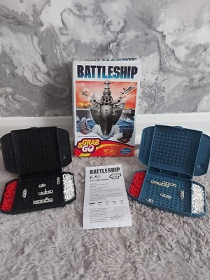 Battleship Grab & Go - Travel Edition By Hasbro Boxed Complete Family Fun Game! - Image 1 of 4