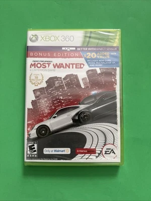 Need for Speed: Most Wanted Bonus Walmart Edition Xbox 360 New Sealed - Image 1 of 4