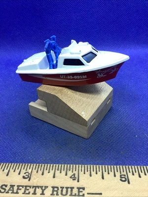 Matchbox Superfast 1976 POLICE LAUNCH No 52 White / Red Paint ~ EXCELLENT - Image 1 of 4