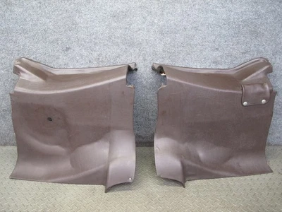 73-89 MERCEDES R107 CONVERTIBLE JUEGO DE 2 CUARTOS TRASEROS INTERIOR MOLDURA PANEL OEM Foto 1 de 4