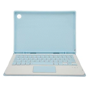 Touchpad Tablet Keyboard Case Magnetic Detachable Blue Soft Trackpad Case Wit CB - Afbeelding 1 van 24
