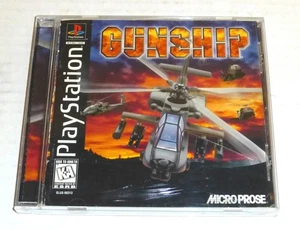 Gunship (Sony PlayStation 1 PS1, MicroProse, 1996) Completo HA DIFETTI LEGGI - Foto 1 di 6