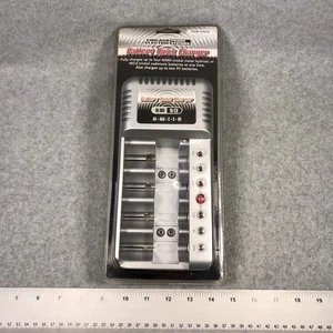 Chicago Batteria Elettrica Caricatore Rapido AA AAA C D 9V Ni-MH Ni-CD Articolo 47618 Nuovo - Foto 1 di 11