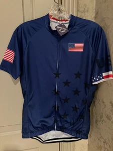 Granny Gear Damen USA amerikanische Flagge Radtrikot Medium - Bild 1 von 4