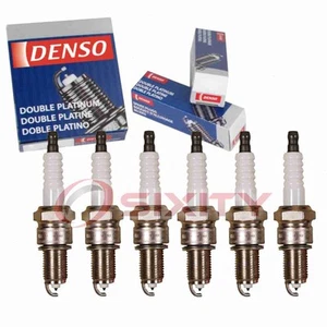 6 pc Denso Platinum Long Life Spark Plugs for 2000 Chrysler Grand Voyager bh - Picture 1 of 5