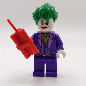 Lego Joker Minifigure Purple Three Piece Suit Dynamite DC Batman Movie - Picture 1 of 6