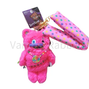 Limited HamiKuma Candy Strap Plush Keychain Pink Universal Studios Japan NEW - Picture 1 of 2