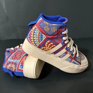 Womens Size 6.5 ADIDAS HI TOP Sneakers BRAVADA 2.0 MID PLA Skateboarding EU 38 - Picture 1 of 12