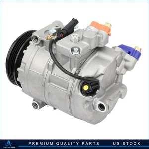 For 2004-2005 BMW 525i 2009-2010 530i 2.5L A/C AC Compressor and Clutch - Picture 1 of 13