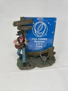Marco Esqueleto Hecho a Mano Grateful Dead por Vandor 5x7 Raro #48003 Coleccionable - Imagen 1 de 10