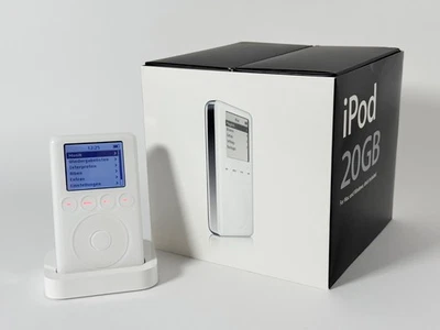 Apple iPod classic 3. Generation 20 GB, 3G 2003 A1040 M9244FD/A, OVP, läuft, TOP - Bild 1 von 4