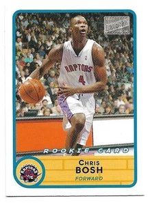 Chris Bosh 2003-04 Topps Bazooka Mini Rookie #228 - Toronto Raptors RC - Imagen 1 de 2