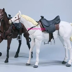 NUOVO Figma 490d 1/8 cavallo bianco modello figura mobile soggiorno Halloween regali - Foto 1 di 5