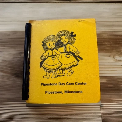 Pipestone MN Minnesota Cookbook ethnic Scandinavian Danish Kringle cookies VTG Foto 1 de 4