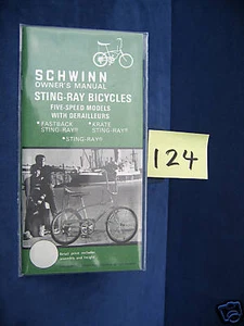 SCHWINN 73 KRATE STINGRAY FAHRRAD BETRIEBSANLEITUNG LOOK BLOWOUT SALE WOW GET IT - Bild 1 von 2