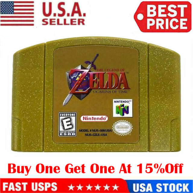 The Legend Of ZELDA Ocarina Of Time - Nintendo 64 - Used games – Just4Games