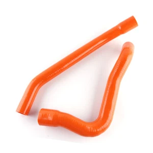 Mangueras de silicona de radiador naranja para GM Chevy Chevrolet Camaro Pontiac '82-'92 - Imagen 1 de 9