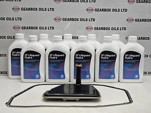 GENUINE AUDI 6HP26A 6HP26A61 6HP28AF 6HP28A61 10L OIL GEARBOX SERVICE KIT - Picture 1 of 7
