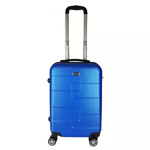 valigia Rigido trolley Bagaglio a Mano Low Cost Voli Ryanair Easy Jet 55x35x22 - Foto 1 di 7