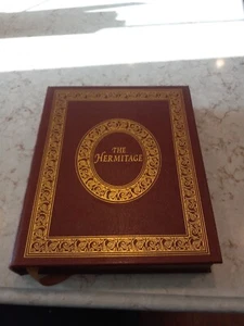 Paintings in THE HERMITAGE Leather Bound OVERSIZED BOOK C. Eisler 1990 - Foto 1 di 3