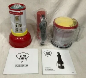 Yes Chef! Infinity Spiralizer w/ Corer K45809 - Picture 1 of 4