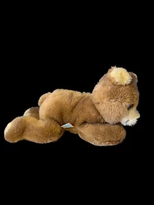 Vintage Dakin Brown Teddy Bear Plush 1979 Nut Shell Filling 9” Stuffed SF CA - Picture 1 of 4