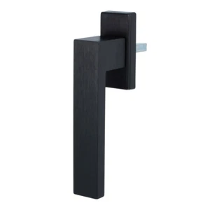 Poignée de fenêtre pivotante basculante noire ferrure de fenêtre aluminium rasterolive 35 mm carré - Photo 1/15