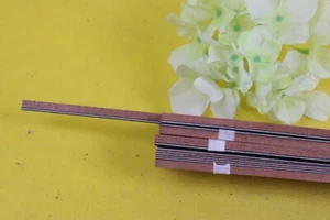 new 25pcs Guitar strip Luthier Purfling Binding MARQUETRY INLAY Side 840x6x1.5mm - Bild 1 von 7
