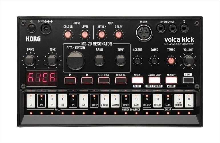 KORG Volca Kick Analog Synthesizer