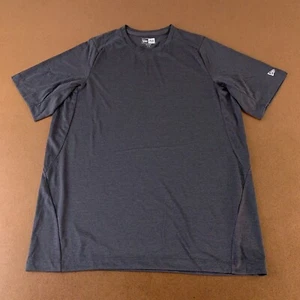 New Era Men's Size Large Charcoal Short Sleeve Crew Neck Lightweight Tee New - Picture 1 of 9