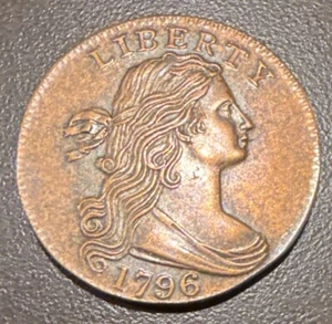 1796 Draped Bust Large Cent Gallery Mint Museum Ron Landis - Picture 1 of 2