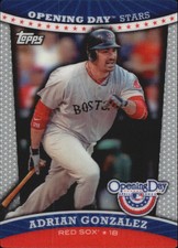 2012 Topps Opening Day Stars #ODS4 Adrian Gonzalez
