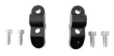 Handlebar Risers for BMW G650GS  - Up/Back: 1.10/0.70 inches - 28/18mm Foto 1 de 4