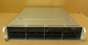 Serveur 2U Supermicro CSE-825 X10DRC-LN4+ double famille E5-2600v4 8 x DIMM baies - Photo 1/9