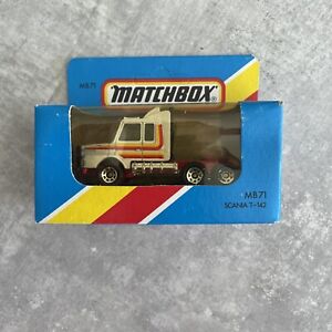 1980s Matchbox 1-75 Superfast Series - MB71 - Scania T-142