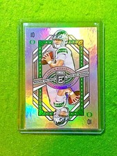 JUSTIN HERBERT SILVER PRIZM ROOKIE CARD CHARGERS SP RC 2020 Elite ROOKIE ON DECK