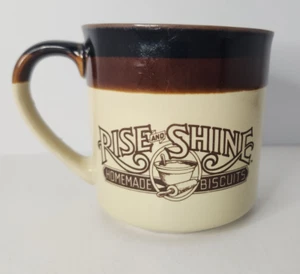 Hardees Kaffeebecher Rise And Shine Homemade Biscuit Vintage 1984 Tasse - Bild 1 von 10