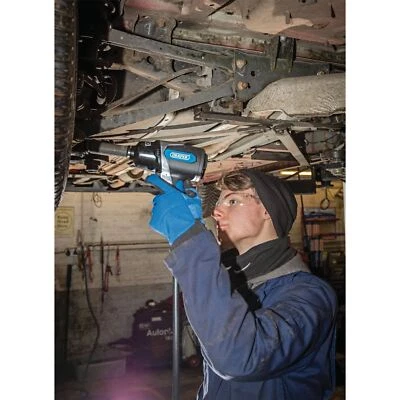 Draper 1/2" Drive Air Impact Wrench 500Lb-Ft 680Nm Ratchet Compressor Tool 83745 - Image 1 of 4